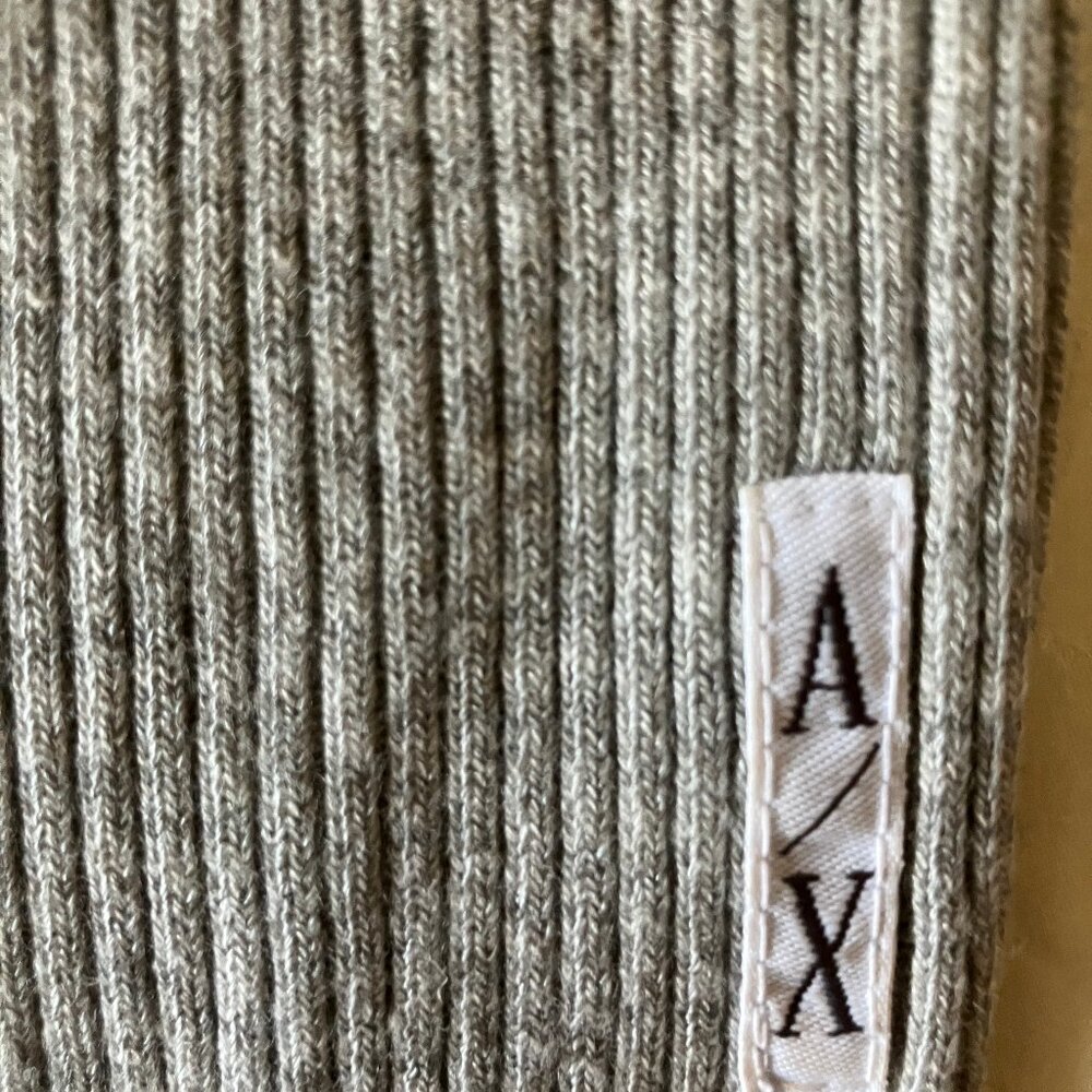 Armani Exchange Vintage Sweater/Pullover Gray/White Size M Teen - Picture 6 of 11